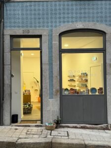 Pitcure of Porto location of Porto Pottery shop